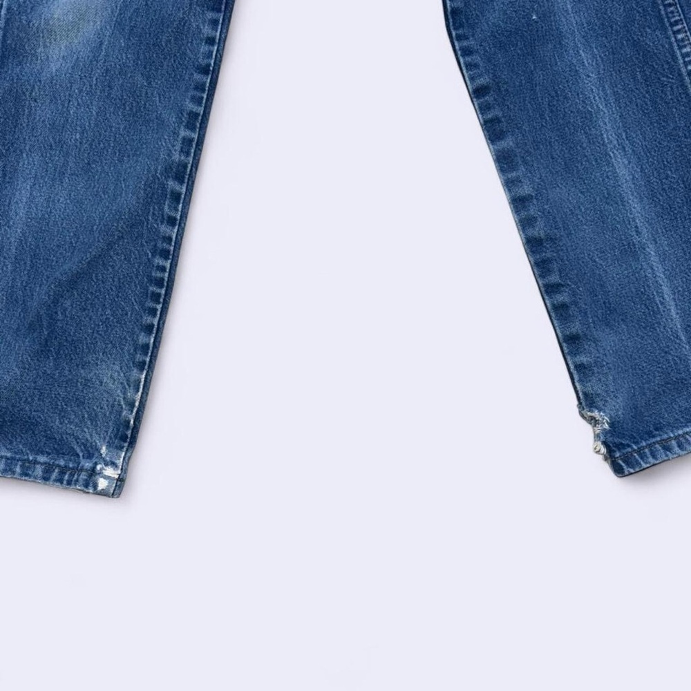 Wrangler Vintage Wash Distressed Straight Leg Jeans 29x30 - Picture 2 of 7